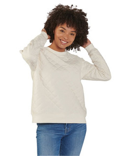 Boxercraft R08 - Ladies Quilted Jersey Sweatshirt