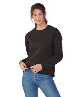 Boxercraft R08 - Ladies Quilted Jersey Sweatshirt