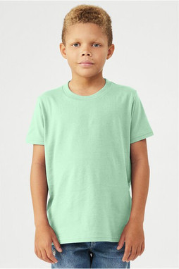 Bella+Canvas 3001Y - T-shirt à manches courtes en jersey pour les jeunes
