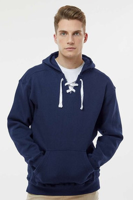 J. America JA8830 - Adult Sport Lace Hooded Sweatshirt