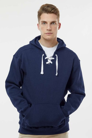 J. America JA8830 - Adult Sport Lace Hooded Sweatshirt