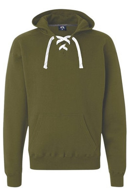 J. America JA8830 - Adult Sport Lace Hooded Sweatshirt