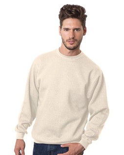Bayside BA1102 - Adult 9.5 oz., 80/20 Heavyweight Crewneck Sweatshirt