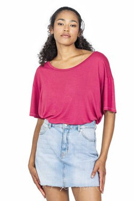 US Blanks US309 - Ladies Boxy Open Neck Top