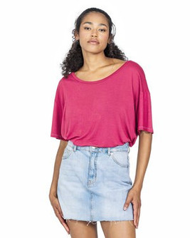 US Blanks US309 - Ladies Boxy Open Neck Top