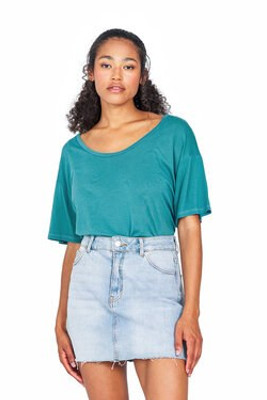 US Blanks US309 - Ladies Boxy Open Neck Top