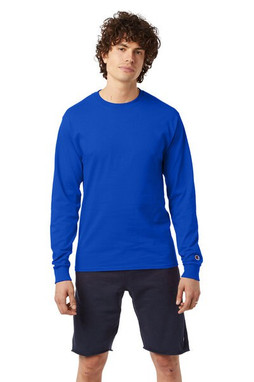 Champion CC8C - T-Shirt à manches longues sans étiquette