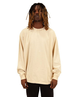 Shaka Wear SHGDLS - Mens Garment Dyed Long Sleeve T-Shirt