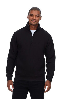 Threadfast 320Q - Unisex Ultimate Fleece Quarter-Zip Sweatshirt