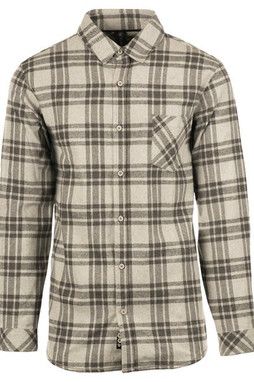 Burnside B8212 - Woven Plaid Flannel With Biased Pocket