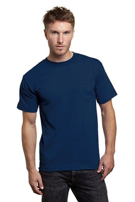 Bayside BA5070 - Adult Short-Sleeve T-Shirt with Pocket