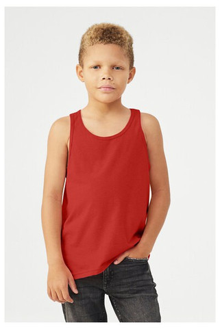 Bella+Canvas 3480Y - Musculosa jersey para jóvenes