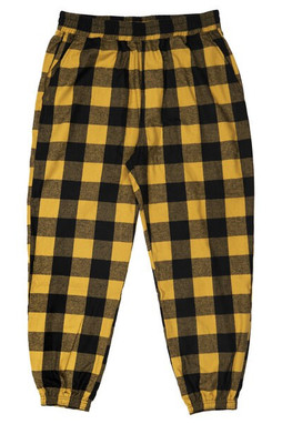Burnside B8810 - Unisex Flannel Jogger