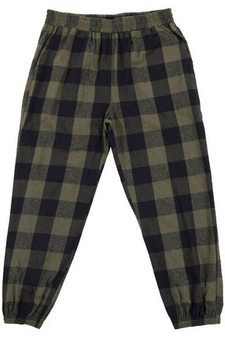 Burnside B8810 - Unisex Flannel Jogger