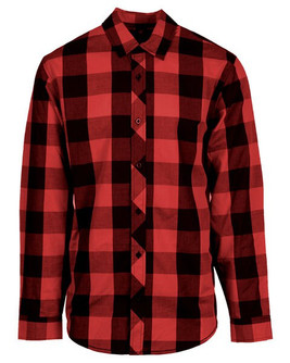 Burnside B8203 - Men's Buffalo Plaid Woven Shirt