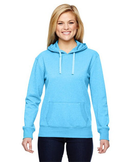 J. America JA8860 - Ladies Glitter French Terry Hooded Sweatshirt