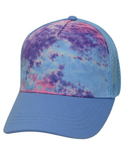 Tie-Dye CD9200 - Vibrant Tie-Dye Summer Trucker Hat Collection