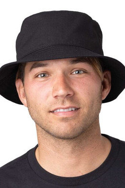 Big Accessories BA642 - Durable Cotton Ripstop Bucket Hat with Eyelets