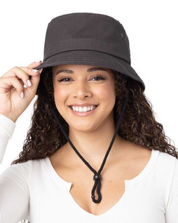 Big Accessories BA643 - Sombrero Aventura Ripstop con Cinta y Ajuste