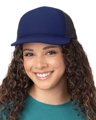 Big Accessories BA708 - Gorra Trucker de Espuma y Malla Ajustable