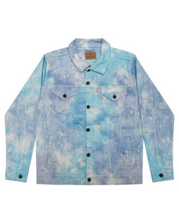 Tie-Dye 9050CD - Chaqueta Unisex de Mezclilla Tie-Dye Moderna