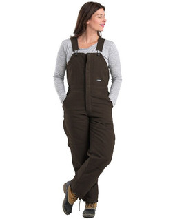 Berne WB515 - Ladies Softstone Duck Insulated Bib Overall
