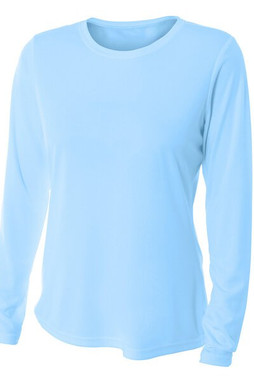 A4 NW3002 - Camiseta Deportiva Mujer Manga Larga Enfriamiento