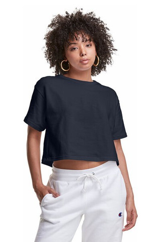 Champion T453W - Ladies Cropped Heritage T-Shirt