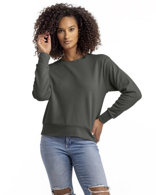 Next Level Apparel 9084 - Ladies Laguna Sueded Sweatshirt