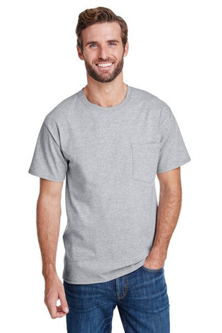Hanes W110 - Adult Workwear Pocket T-Shirt