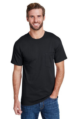 Hanes W110 - Adult Workwear Pocket T-Shirt