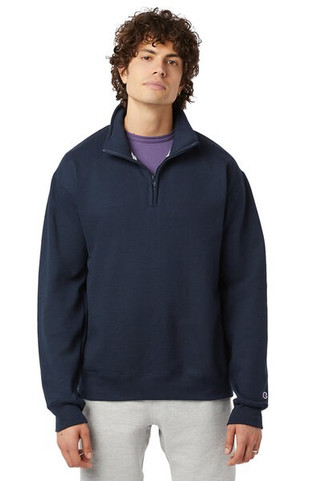 Champion S450 - Unisex Powerblend Quarter-Zip Pullover