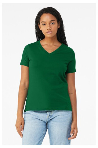 Bella+Canvas 6405 - Relaxed Short Sleeve Jersey V-Neck T-Shirt