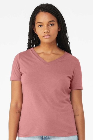 Bella+Canvas 6415 - Ladies Relaxed Triblend V-Neck T-Shirt