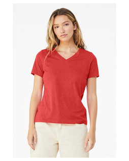 Bella+Canvas 6405CVC - Ladies Relaxed Heather CVC Jersey V-Neck T-Shirt