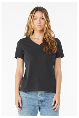 Bella+Canvas 6405 - Relaxed Short Sleeve Jersey V-Neck T-Shirt