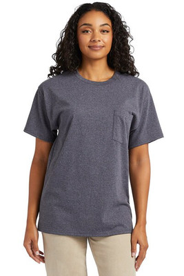 Hanes 5290P - Unisex Essential Pocket T-Shirt