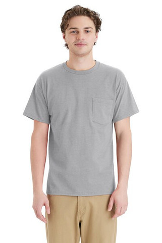Hanes 5290P - Unisex Essential Pocket T-Shirt
