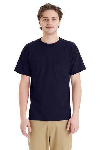 Hanes 5290P - Unisex Essential Pocket T-Shirt
