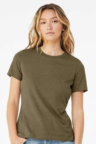 Bella+Canvas 6400CVC - Ladies Relaxed Heather CVC Short-Sleeve T-Shirt