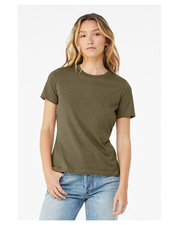 Bella+Canvas 6400CVC - T-Shirt à manches courtes Ladies Relaxed Heather Cvc