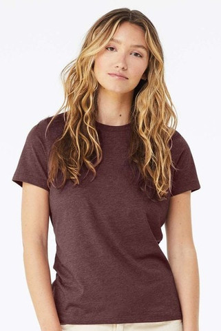 Bella+Canvas 6400CVC - Ladies Relaxed Heather CVC Short-Sleeve T-Shirt