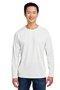 Harriton M118L - Unisex Charge Snag and Soil Protect Long-Sleeve T-Shirt