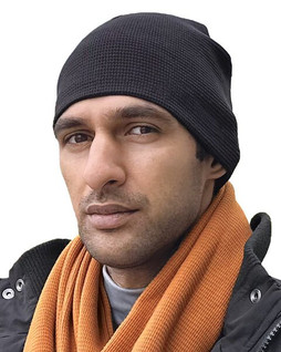Bayside 3835 - Premium USA-Made Cotton Thermal Beanie
