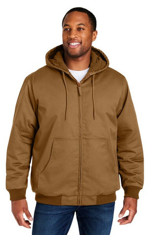Harriton M722T - Mens Tall ClimaBloc® Heavyweight Hooded Full-Zip Jacket