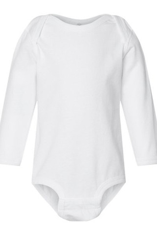 Rabbit Skins 4421RS - Infant Long Sleeve Jersey Bodysuit