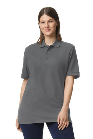 Gildan G858 - Unisex Midweight Double Pique Polo