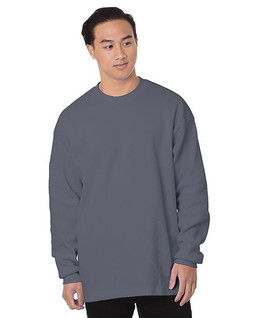 Bayside 8205 - Mens Heavyweight Waffle Knit Long-Sleeve Thermal