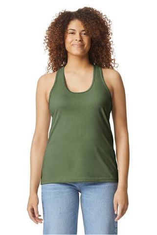 Gildan G672L - Ladies Softstyle CVC Racerback Tank