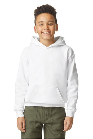 Gildan SF500B - Youth Cozy Midweight Fleece Hooded Sweatshirt